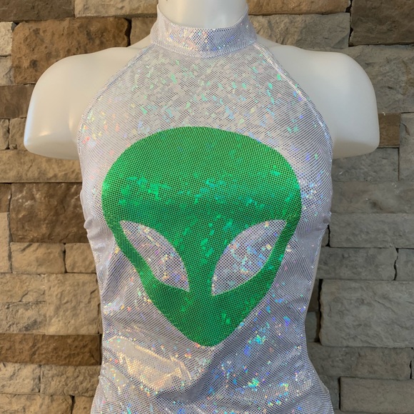 NWOT Space Out Bodysuit - Picture 3 of 6